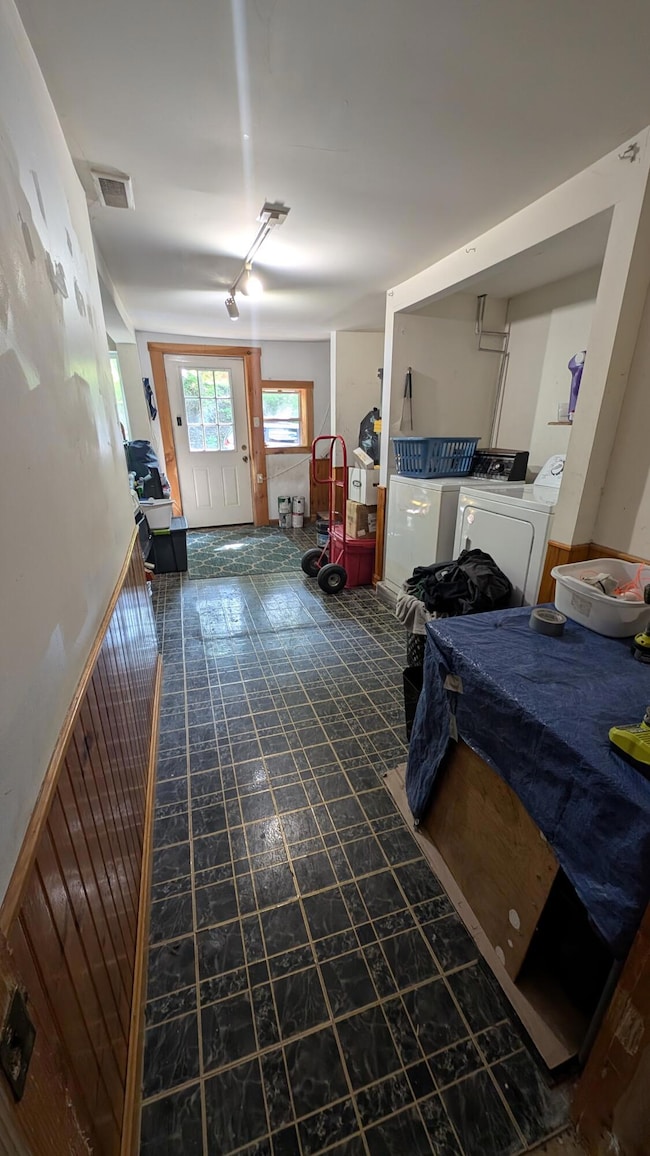 Laundry room from dining room door