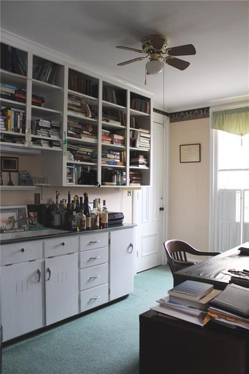 This Den makes for an ideal in home office!