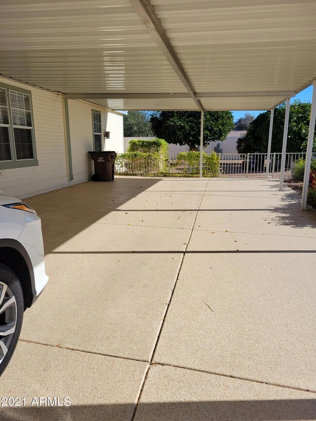Carport and Covered Patio