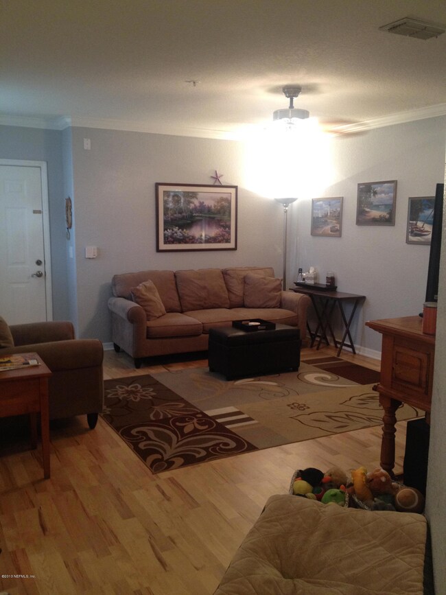 Front foor living room from hall