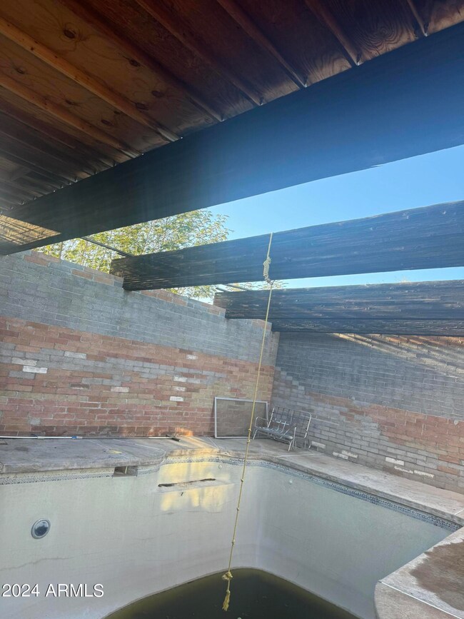 gluelam over pool