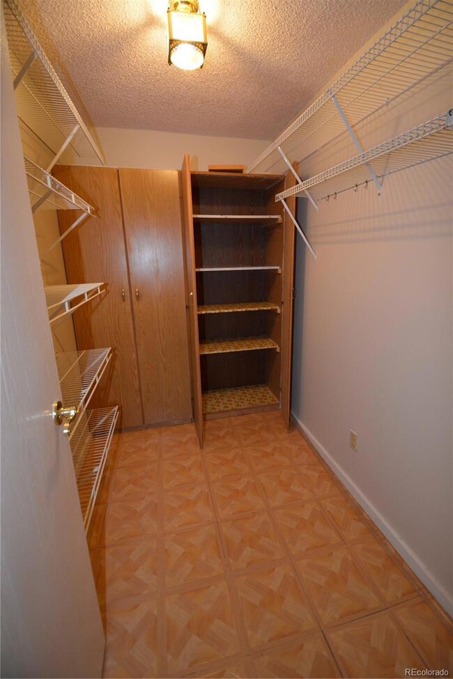 Walk in pantry/storage closet