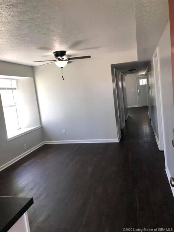 Large eat-in kitchen with beautiful floors!