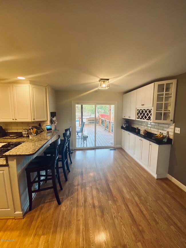 Kitchen view from great room