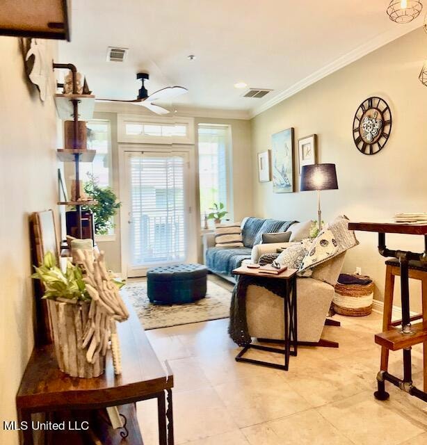 VIEW OF LIVING FROM FRONT ENTERANCE