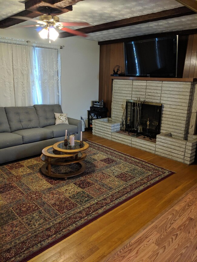 Scribner fireplace