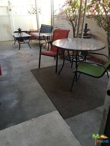 Front patio