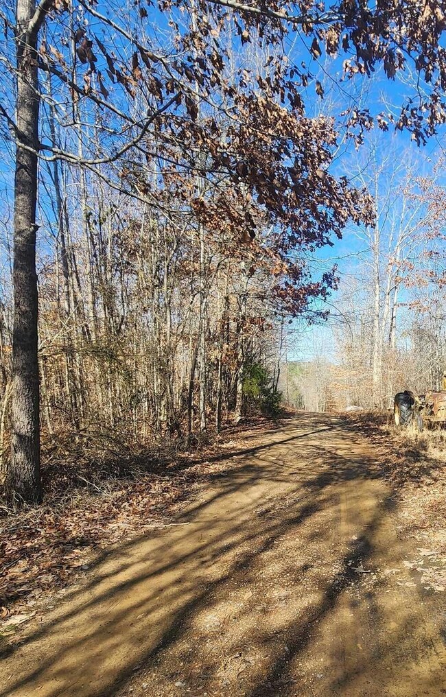 Looking down drive property on the Left