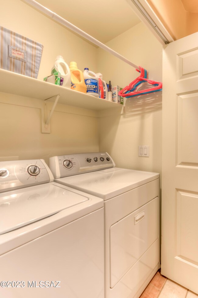 Interior Laundry with Shelving