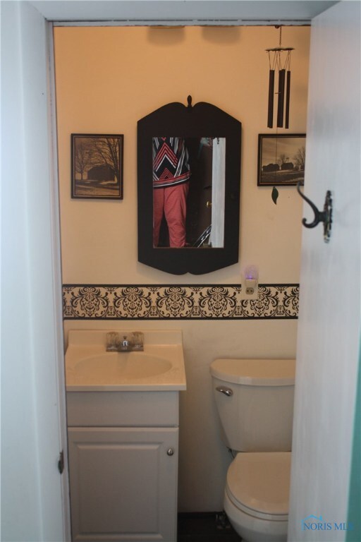 Half bath off laundry