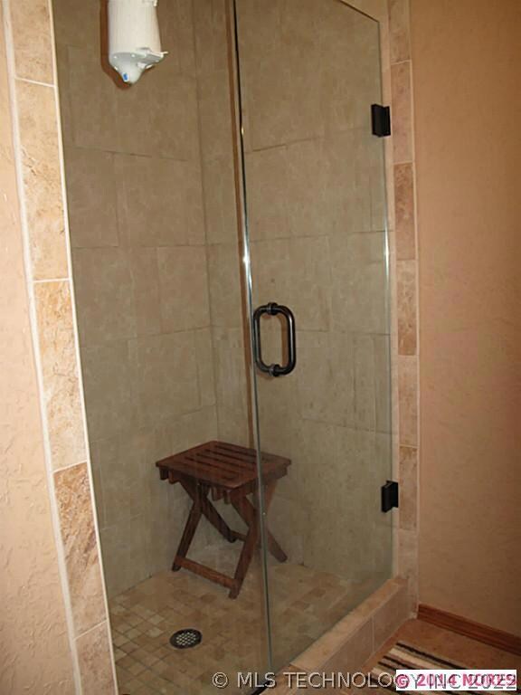 New updated shower in master bath
