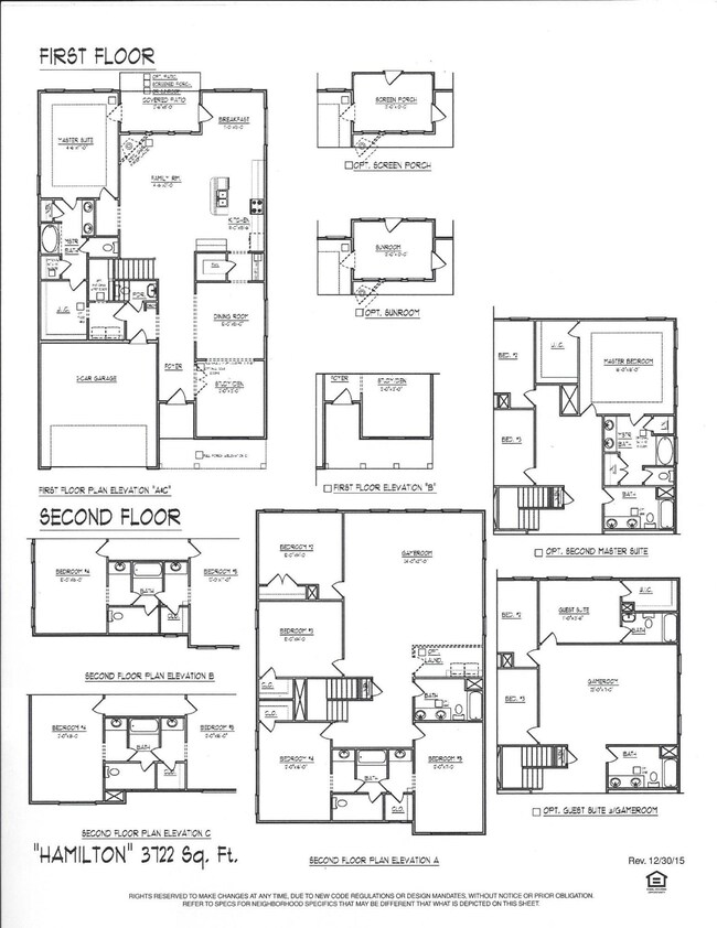 Hamilton Floorplan