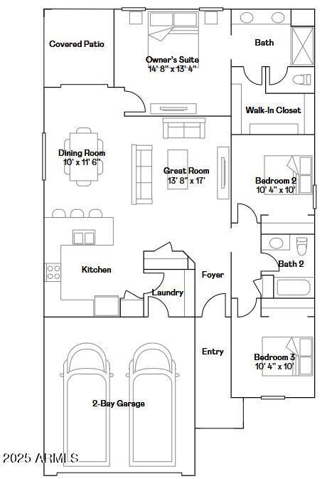 Coronado Premier 3560 Floorplan