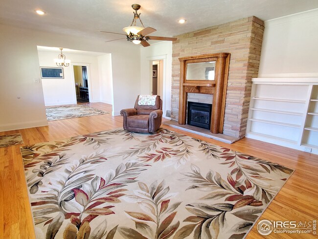 Wood floors accented with quality area rugs