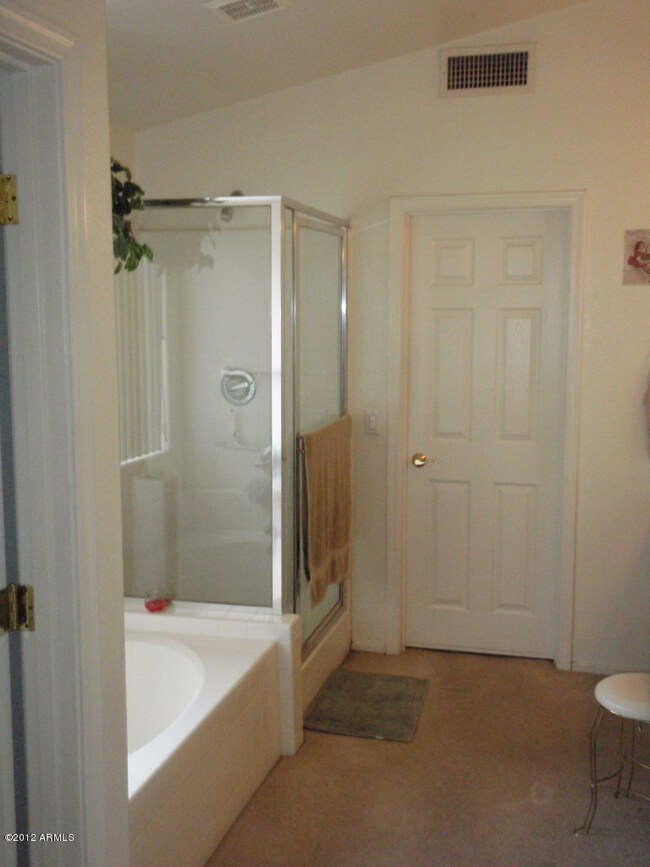 Separate Shower Tub