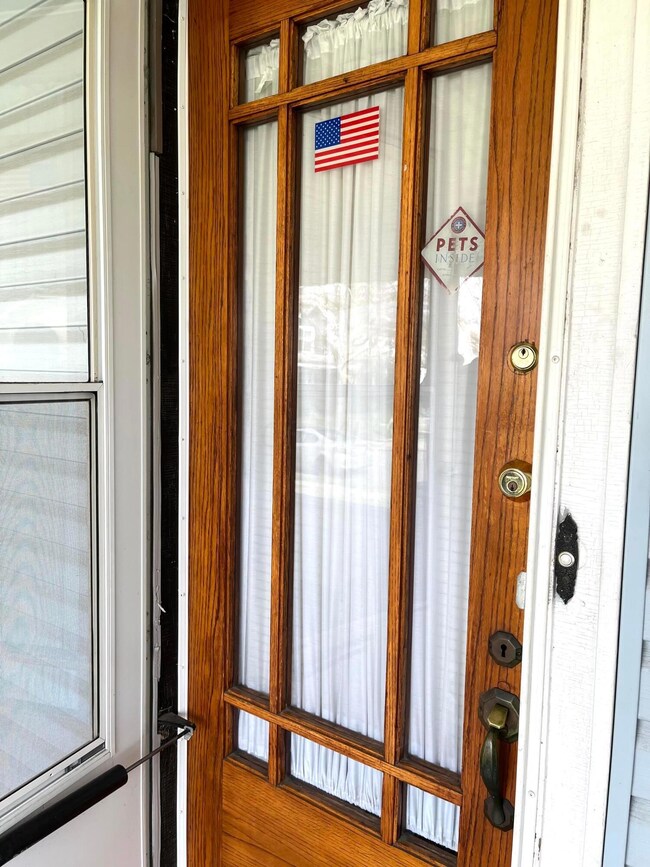 Original front door