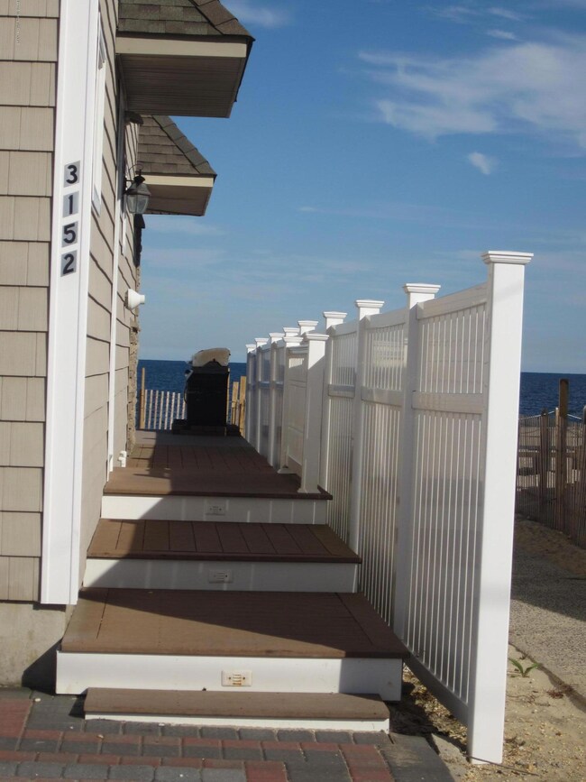 Walkway to your ocean front retreat