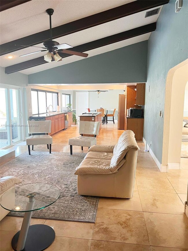 Informal Entertainment Space / Fireplace 