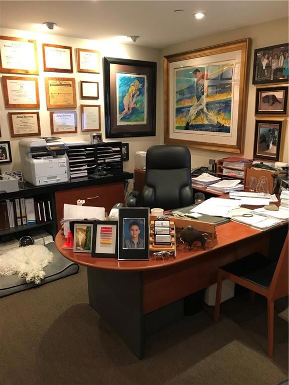 One of the Main Office Desk Areas
