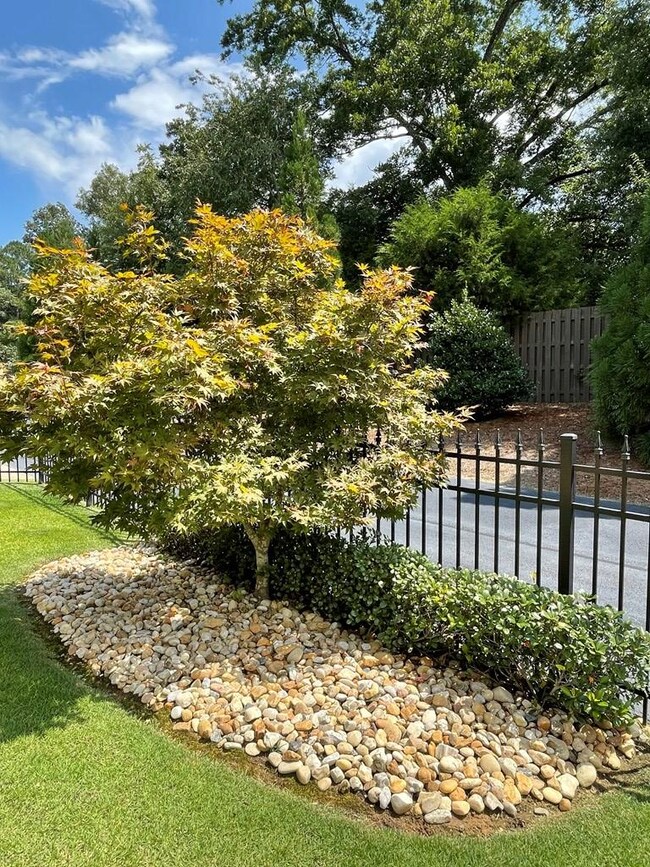 Beautifully landscaped