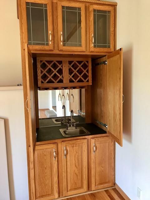 Wet Bar in Den