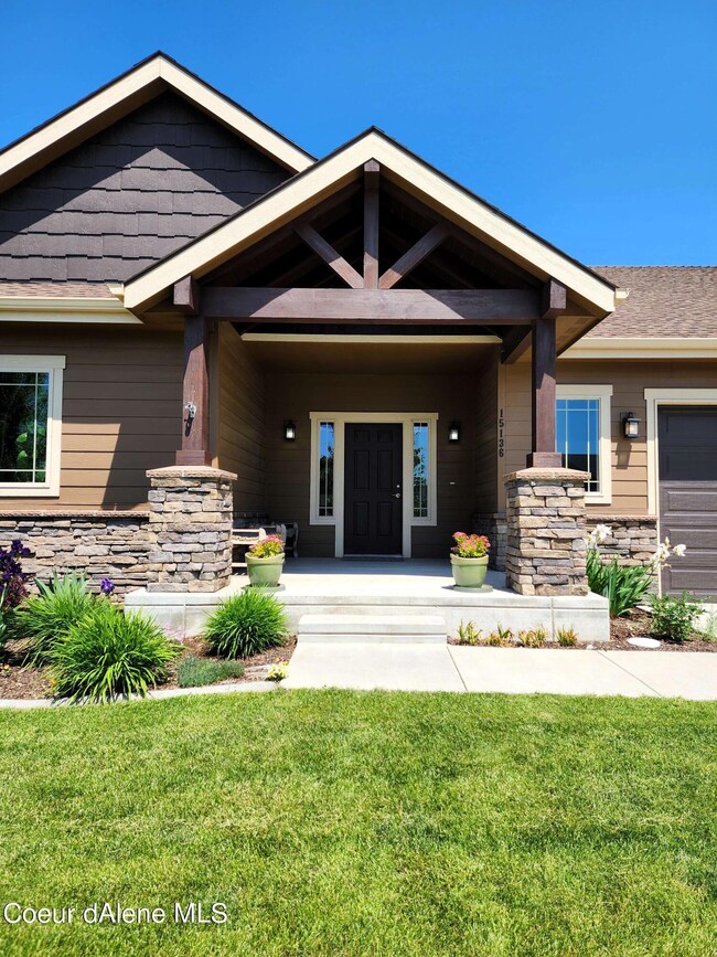 Covered front porch