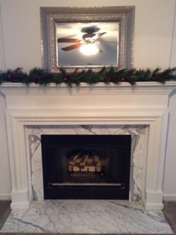 A rare find - gas and wood burning fireplace!