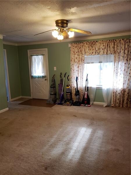 Living room looking toward front door