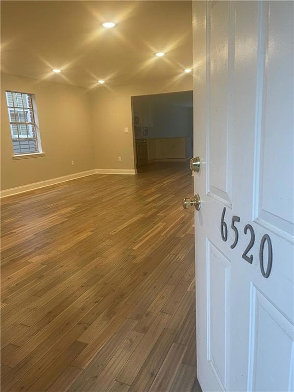 Front Door Open to Living Area