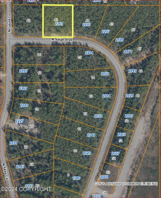 2269 N Saige aerial