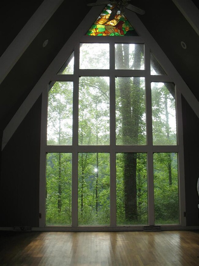 Stainglass Window in Living Room