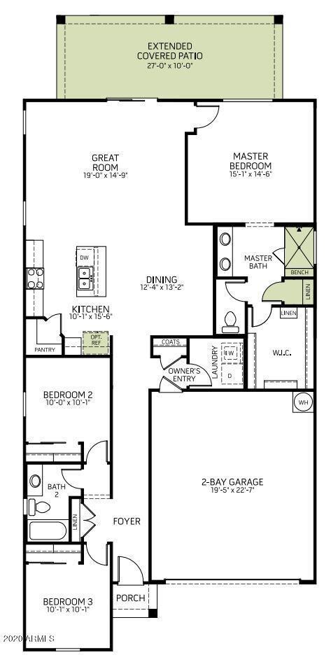 Rushmore V352C - Lot 104 - Floor Plan