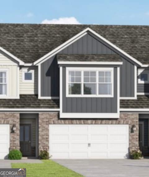 Lot 4: Azalea Townhome (Interior Unit) front exter