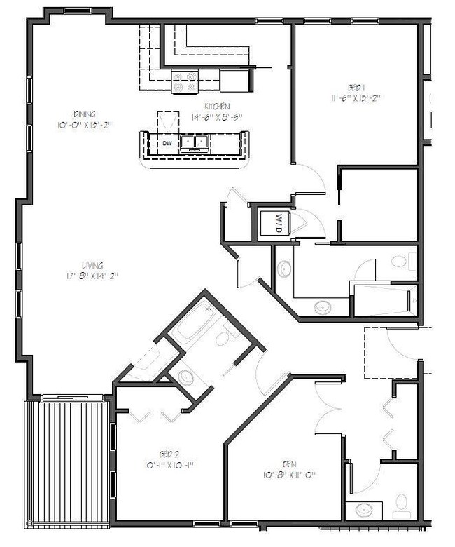 Unit 301 Floor Plan