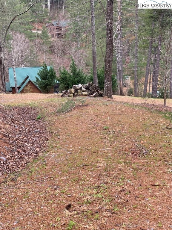 Driveway to property.