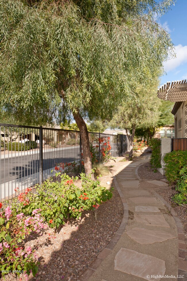 2_Side of Beautifully Landscaped Home