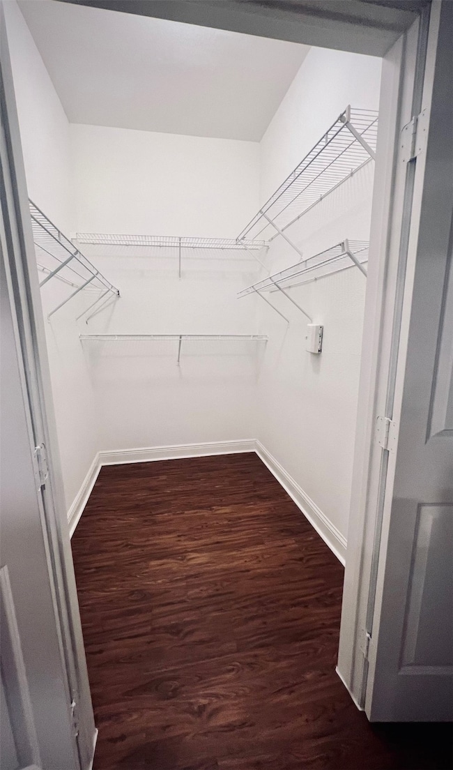 Large walk-in closet