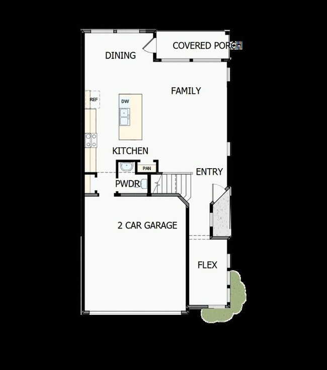 The success of a floorplan is the way you can move