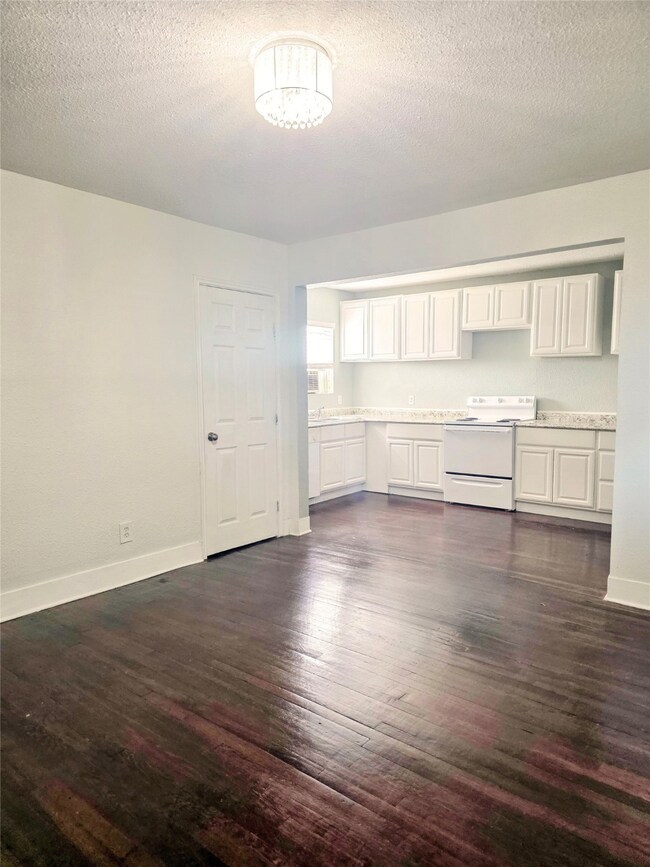 Large living and kitchen