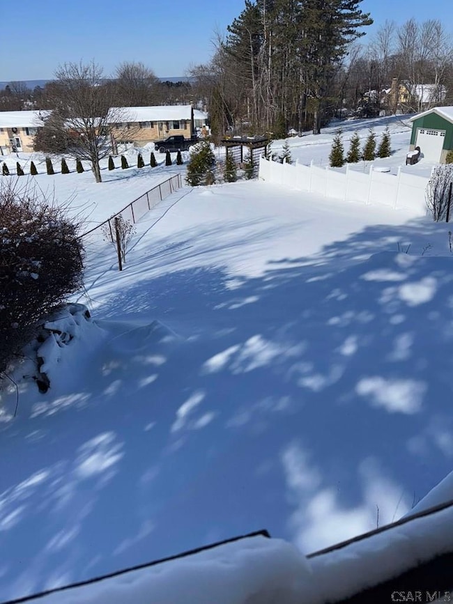 Backyard - fenced!
