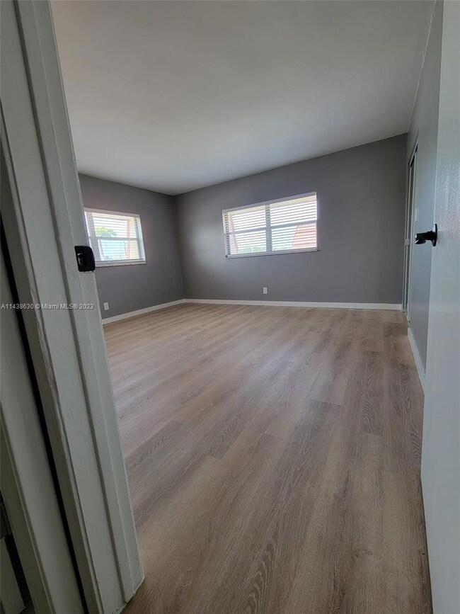 Large Master bedroom with closet.