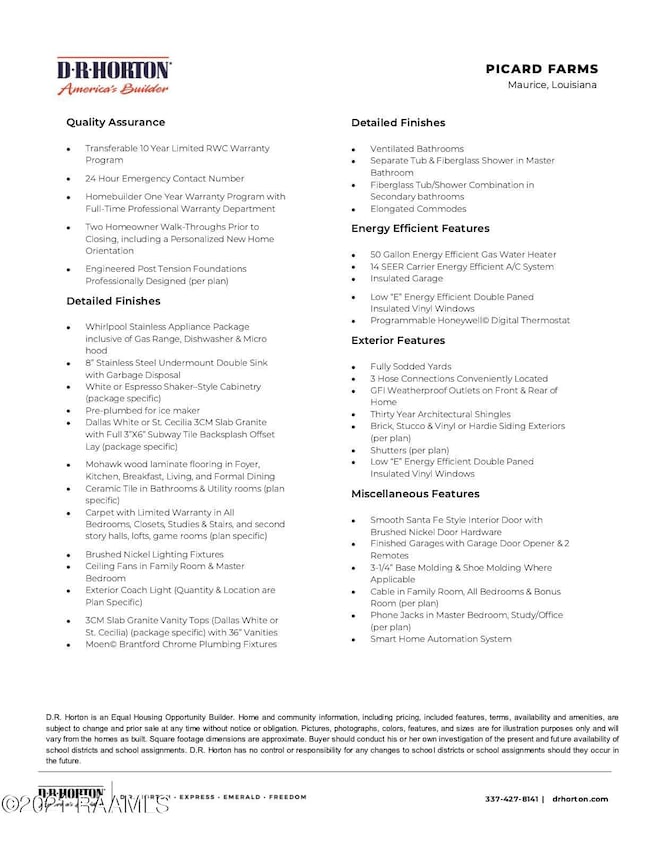 PF Included Features 5.10.21