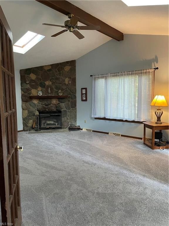 Family room from entry
