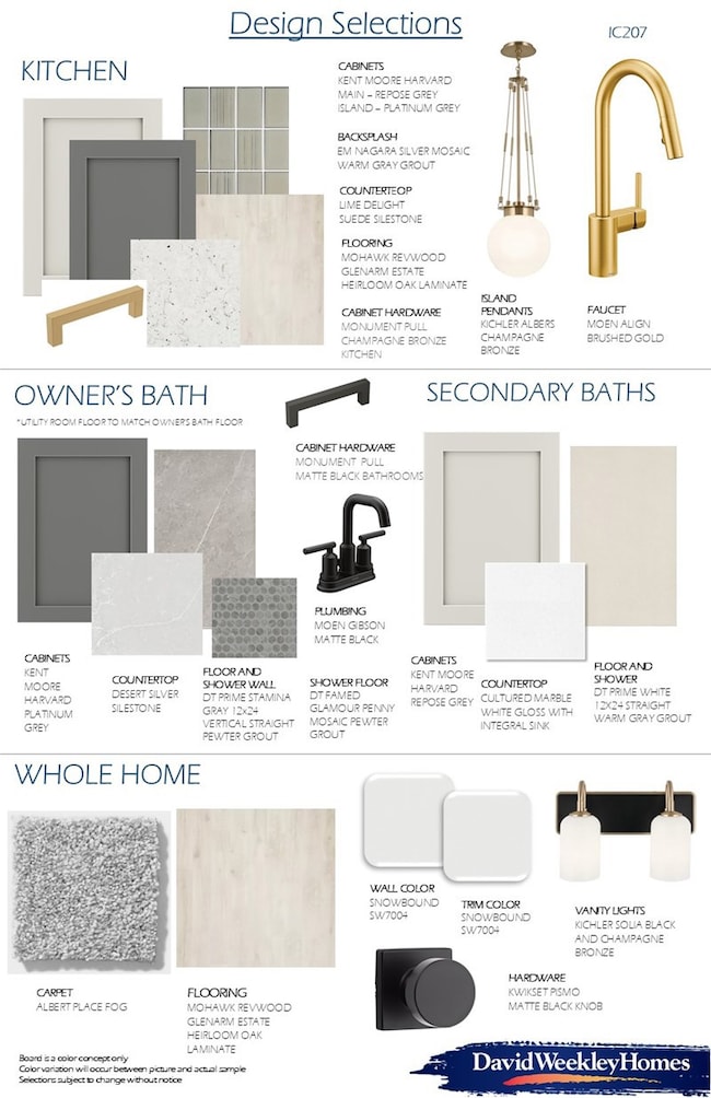 Design Selections