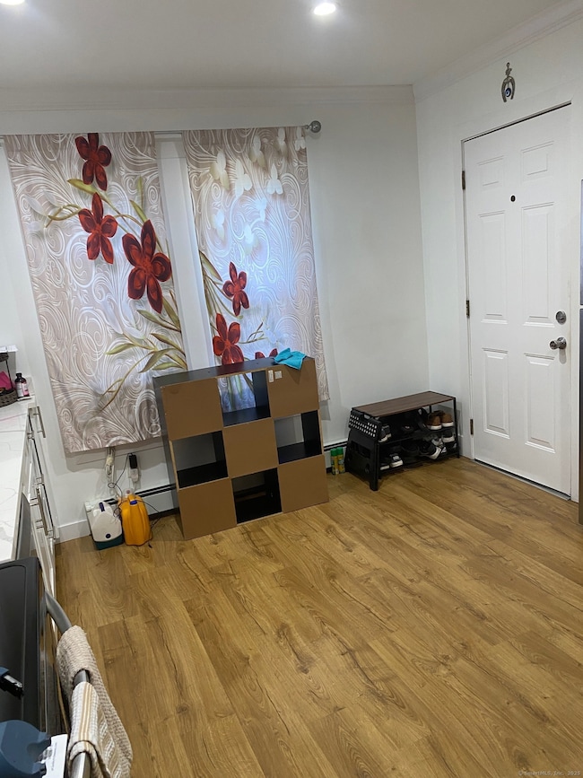 Rear entrance from outside into kitchen