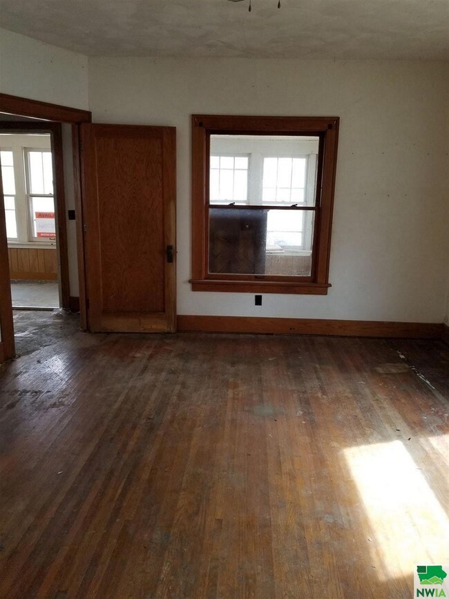 View from Dining room to Living room