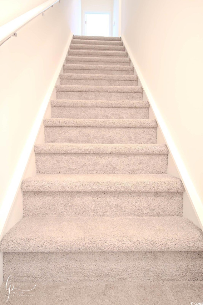 View of stairway