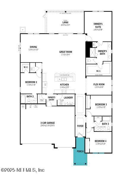 3082 Bella Collina Way Floorplan