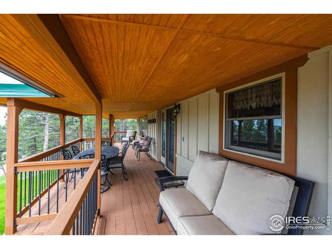 Large wrap-around porch - perfect for your morning coffee and dinner with family/friends