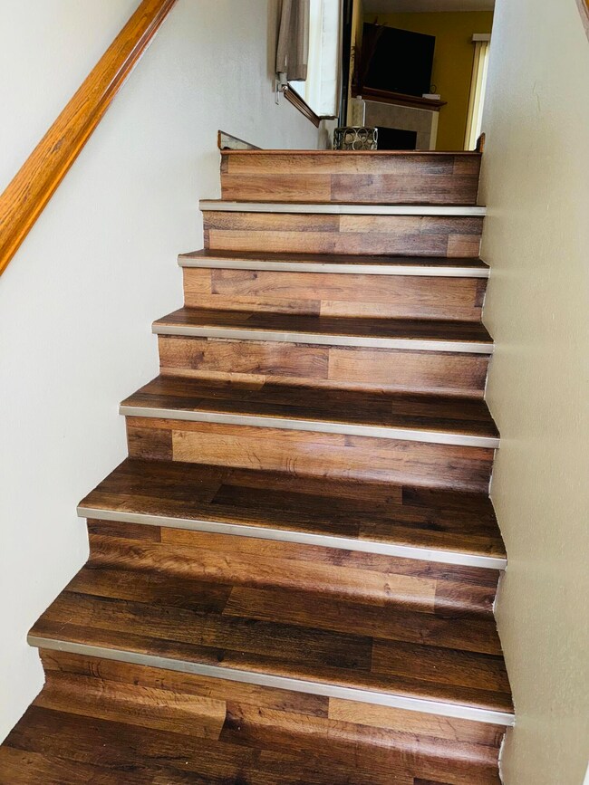 stairway to lower level